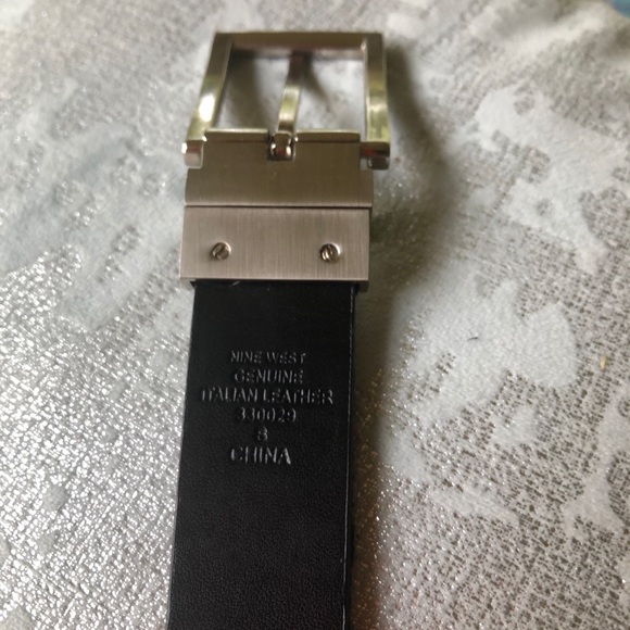 Nine West Calf Hair Leather Belt - Picture 3 of 6